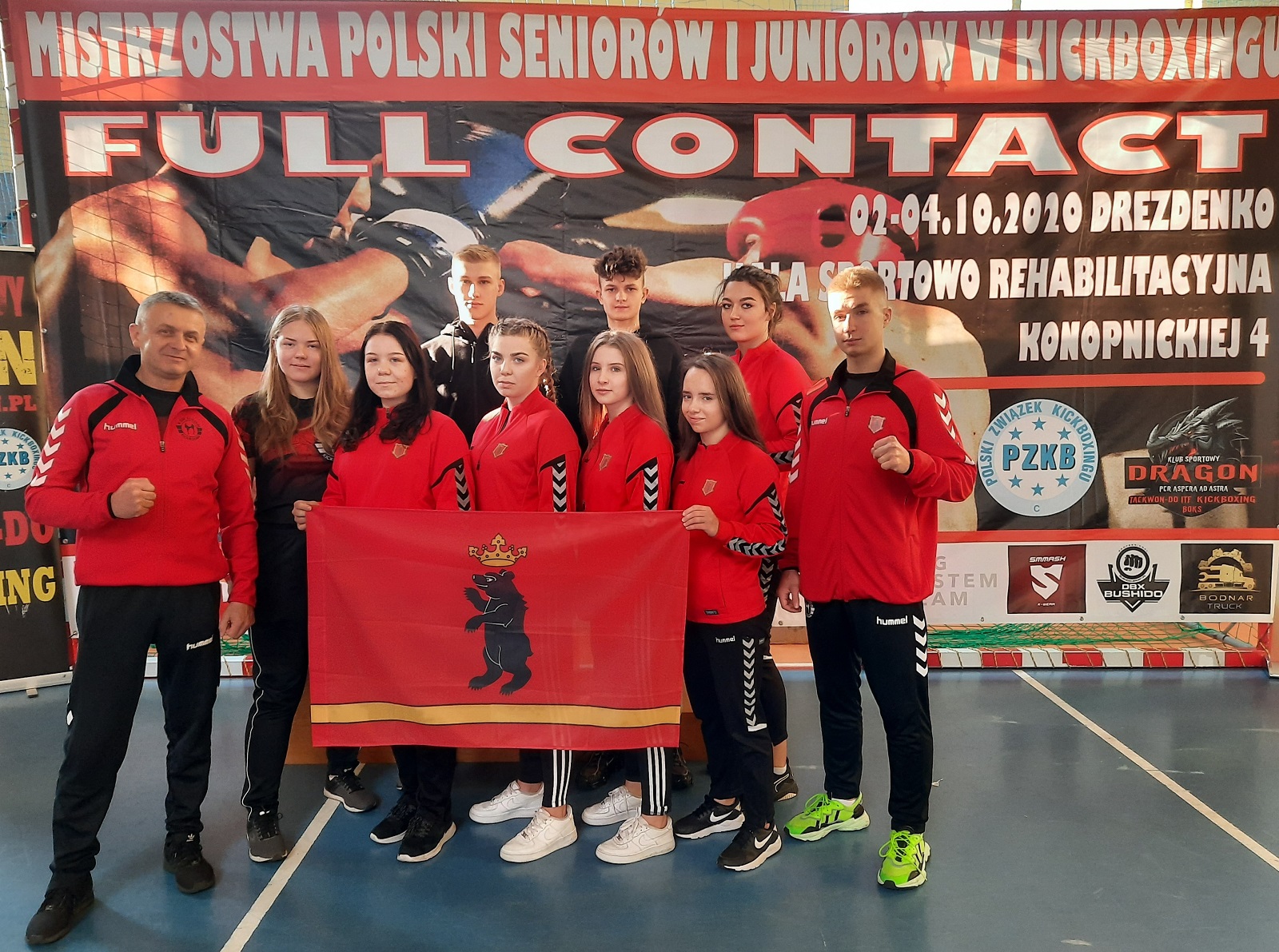Zarzycka i Mościcki Mistrzami Polski w kickboxingu