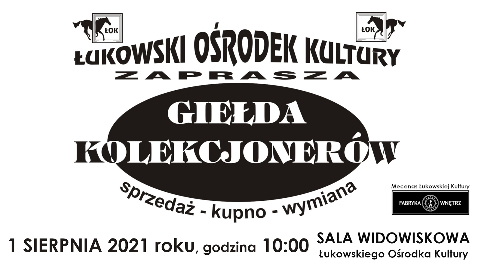 Sierpniowa Giełda Kolekcjonerów w ŁOK