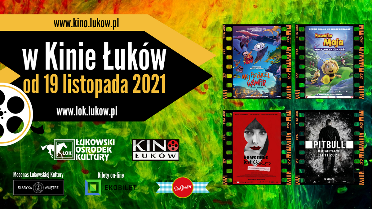 Repertuar Kina Łuków  - 19-25.11.2021 r.