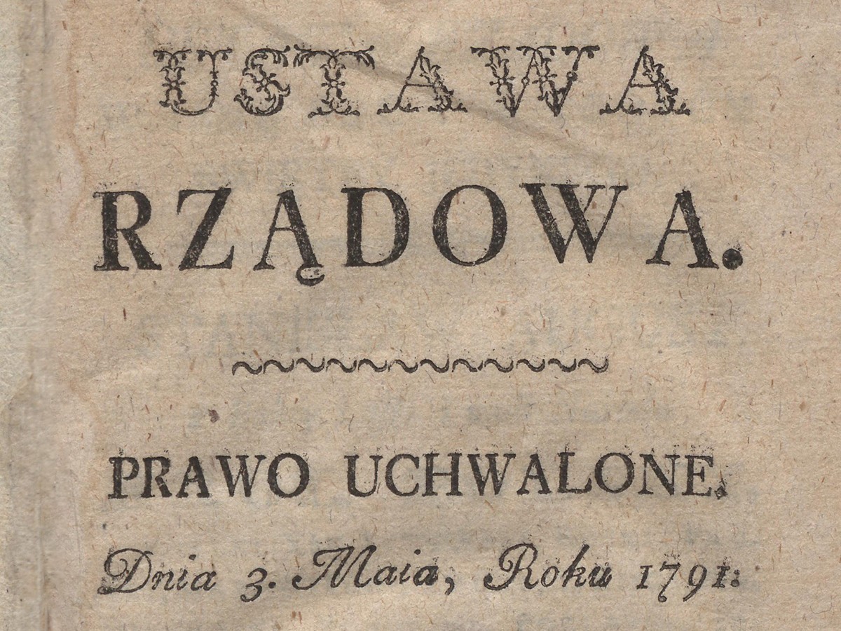 230. rocznica uchwalenia Konstytucji Trzeciego Maja