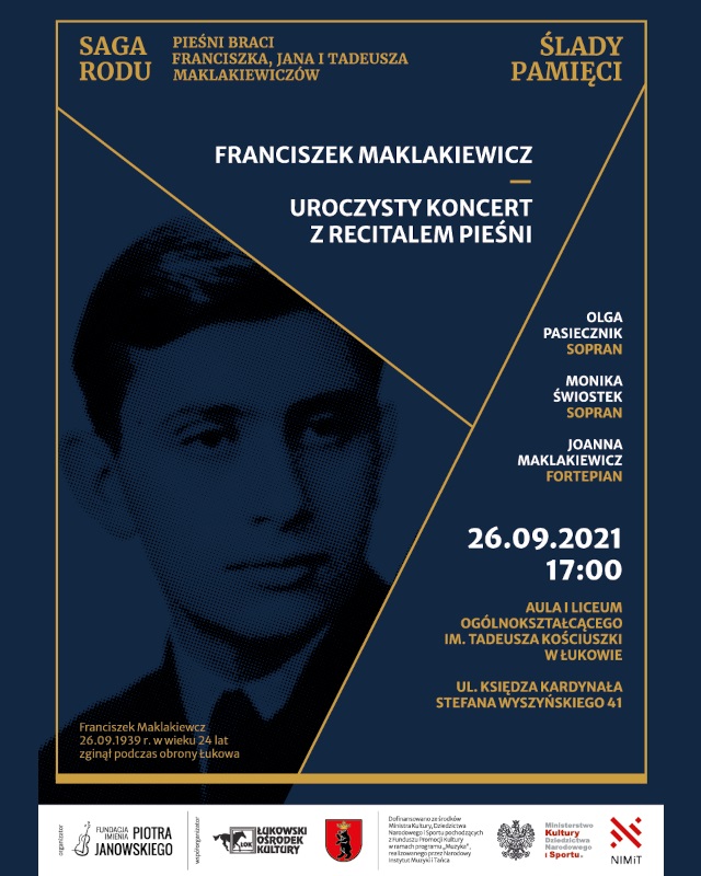 Fortepianowy koncert pamięci Franciszka Maklakiewicza