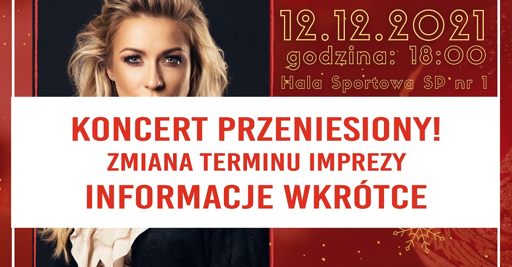 Koncert kolęd przeniesiony!