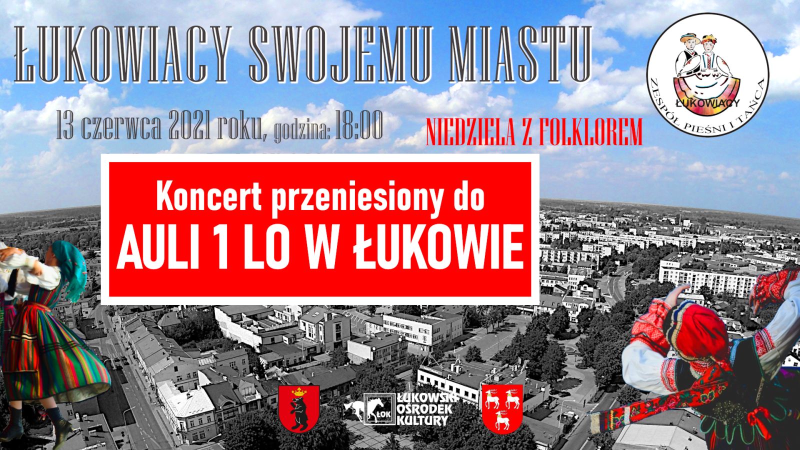 Uwaga: przeniesione imprezy plenerowe!