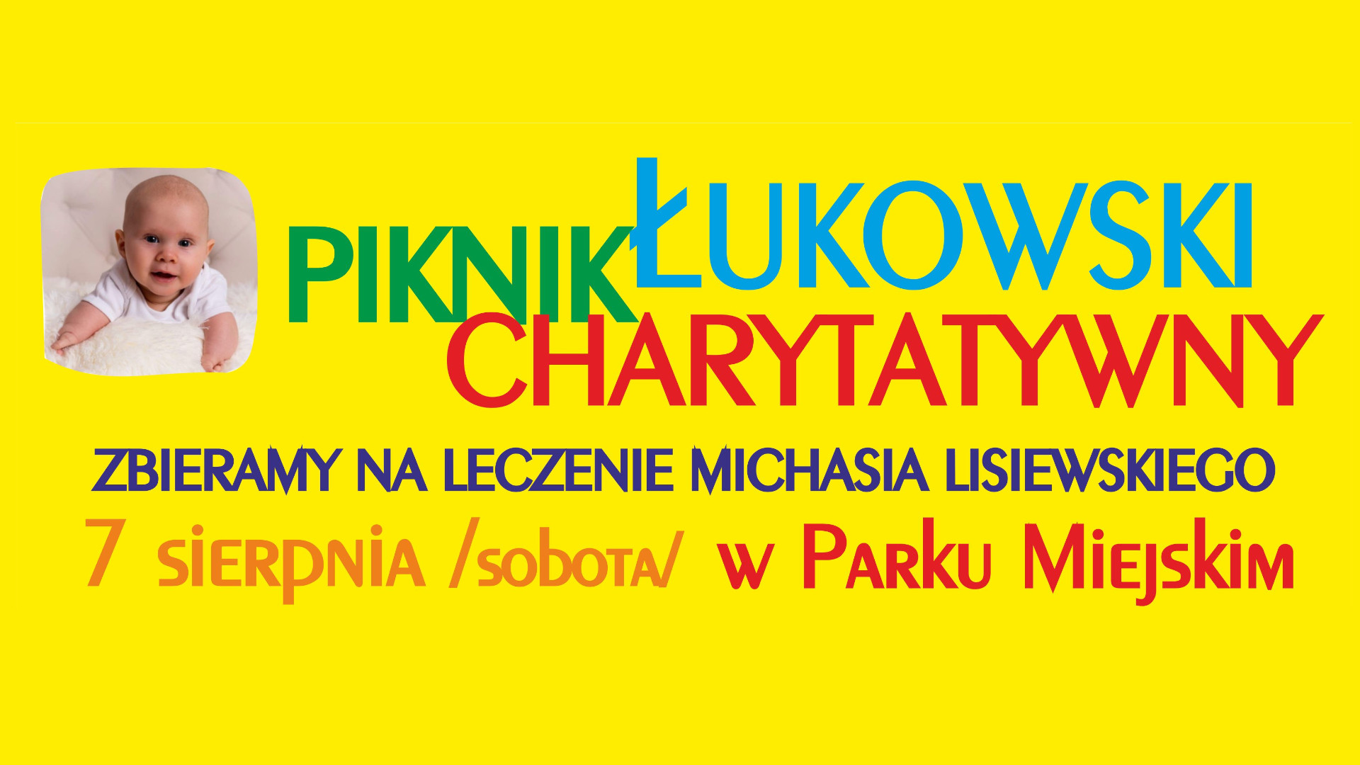 Charytatywny piknik dla Michasia Lisiewskiego