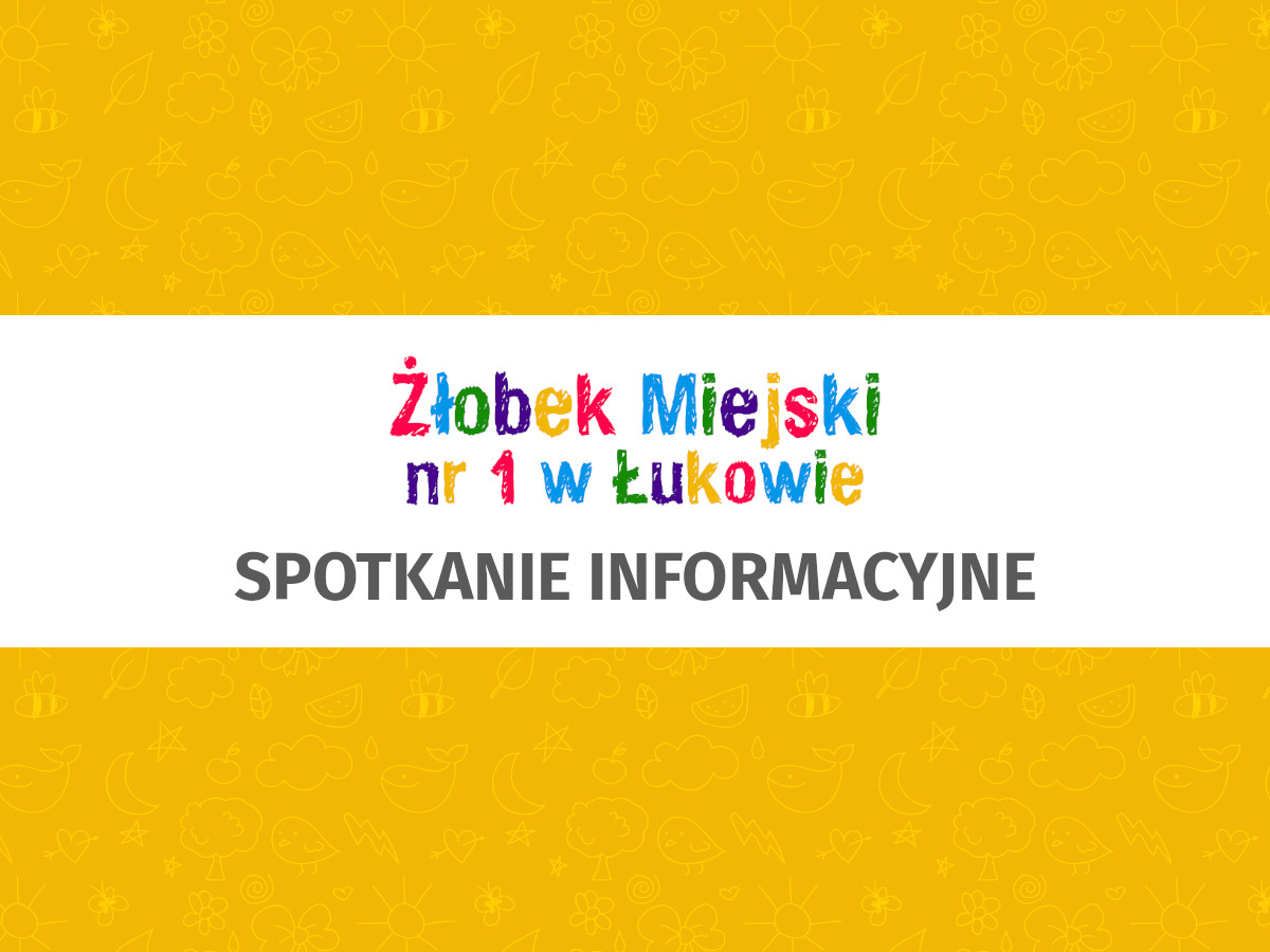 Spotkanie organizacyjne w Żłobku Miejskim Nr 1