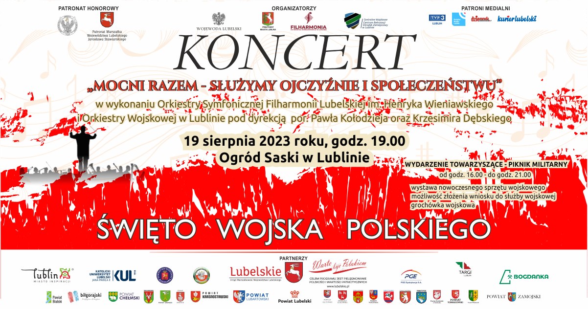 Wojskowy koncert w Lublinie