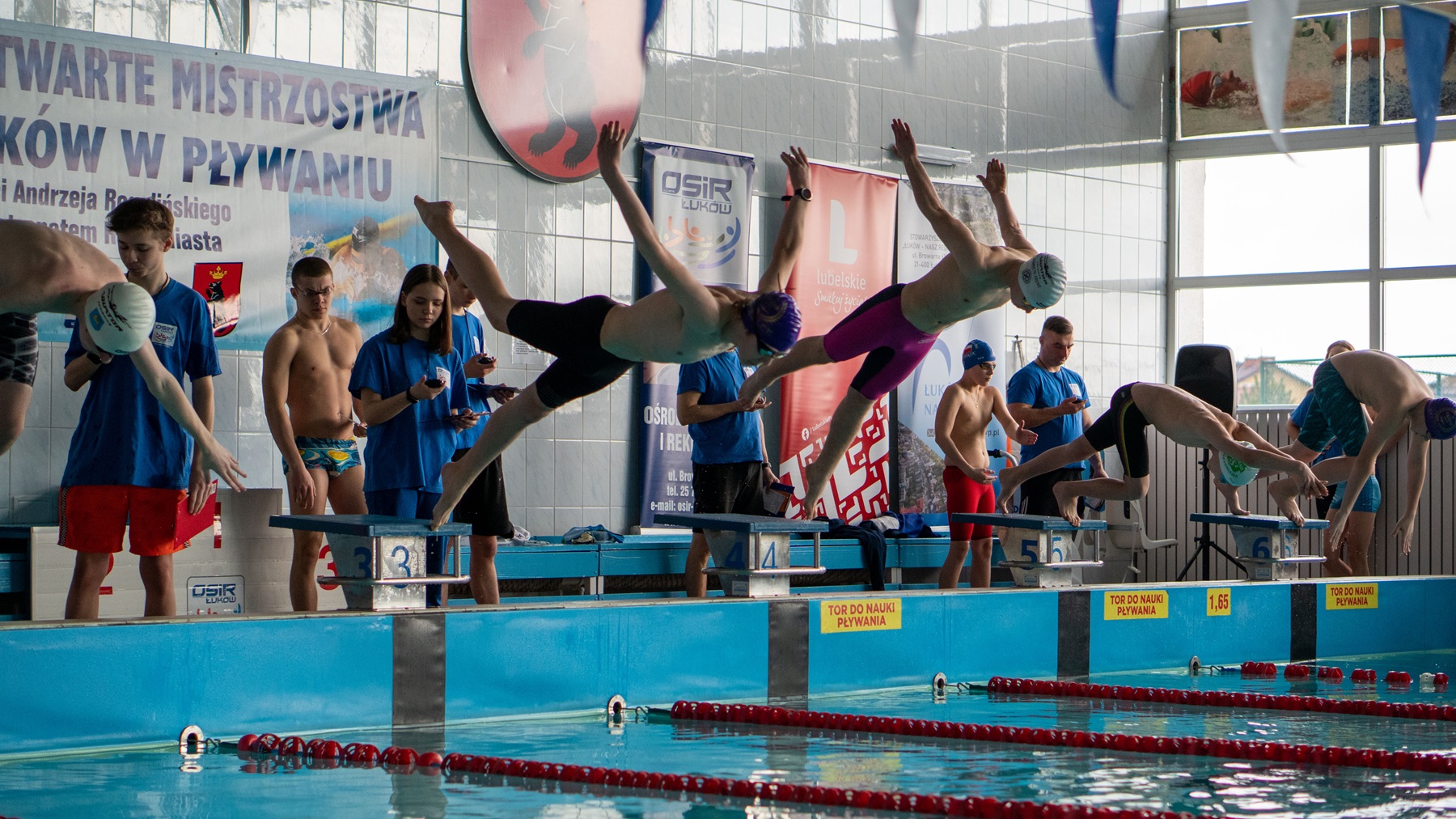 Mistrzostwa Łukowa w pływaniu - zachęcamy do kibicowania