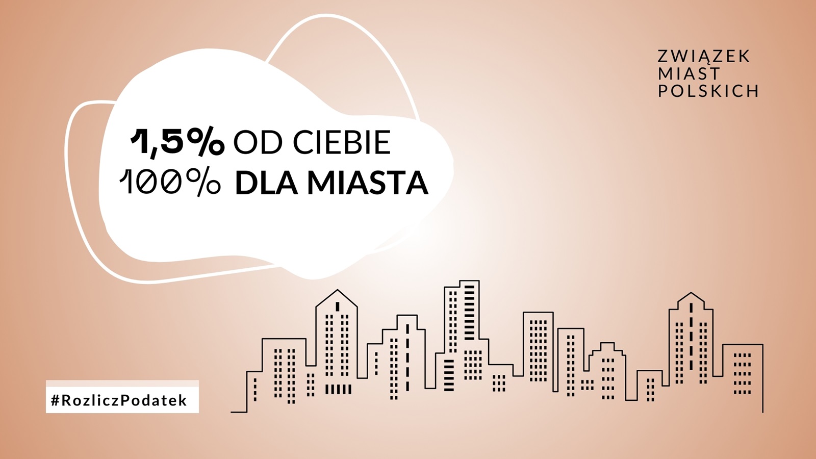 1,5% od Ciebie = 100% dla Miasta!