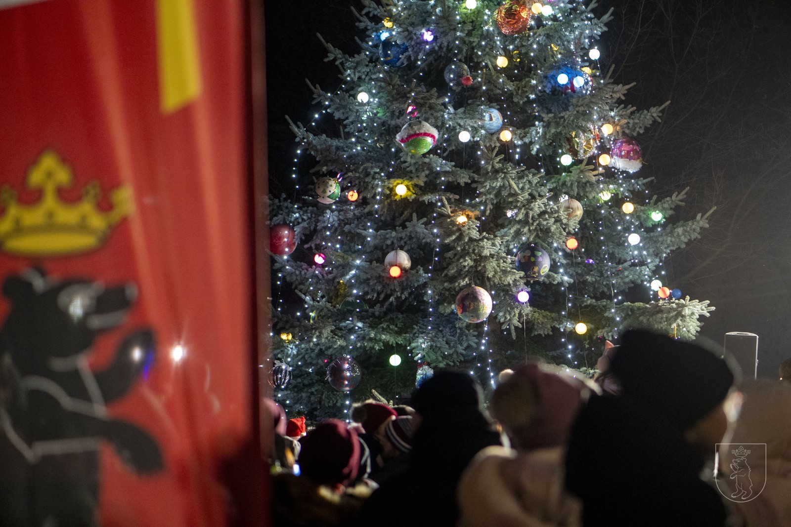 Świąteczna choinka już świeci