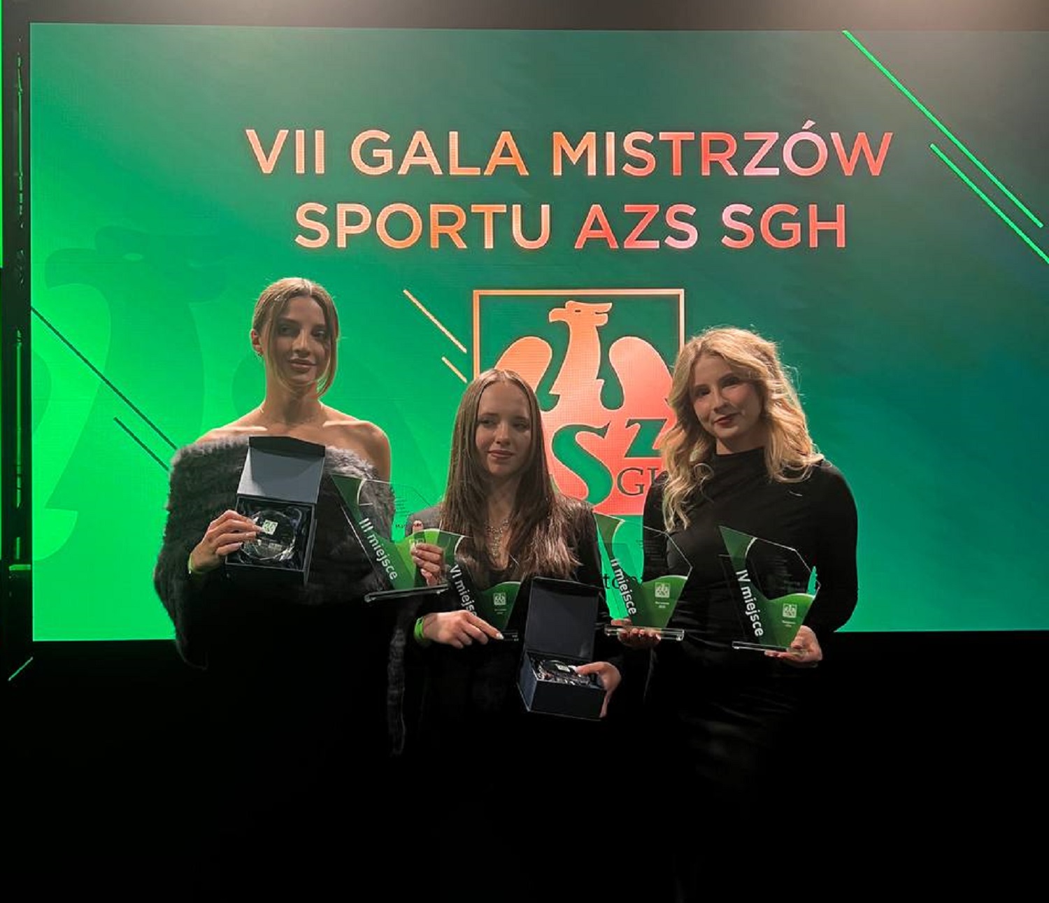 Marta Pawlikowska i Natalia Zarzycka wyróżnione na Gali Mistrzów Sportu AZS SGH