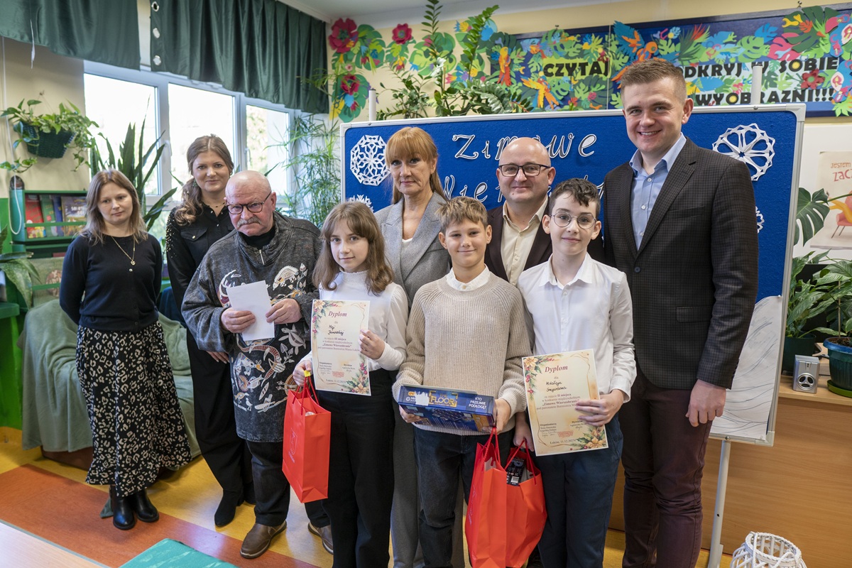 „Zimowe Wierszobranie” - miejski konkurs recytatorski w SP 4