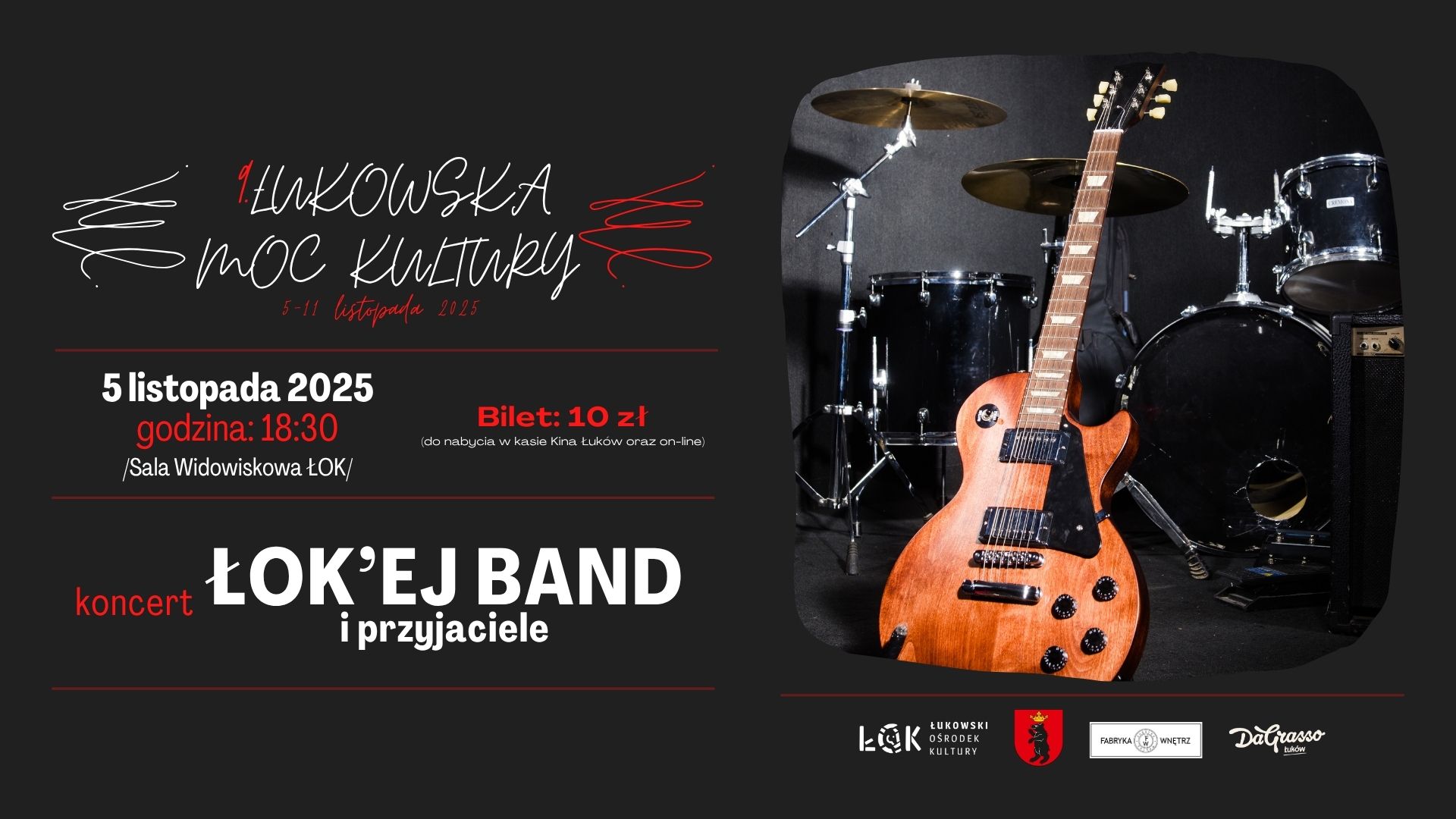 Ł’OKej Band i Przyjaciele na IX Łukowskiej Mocy Kultury