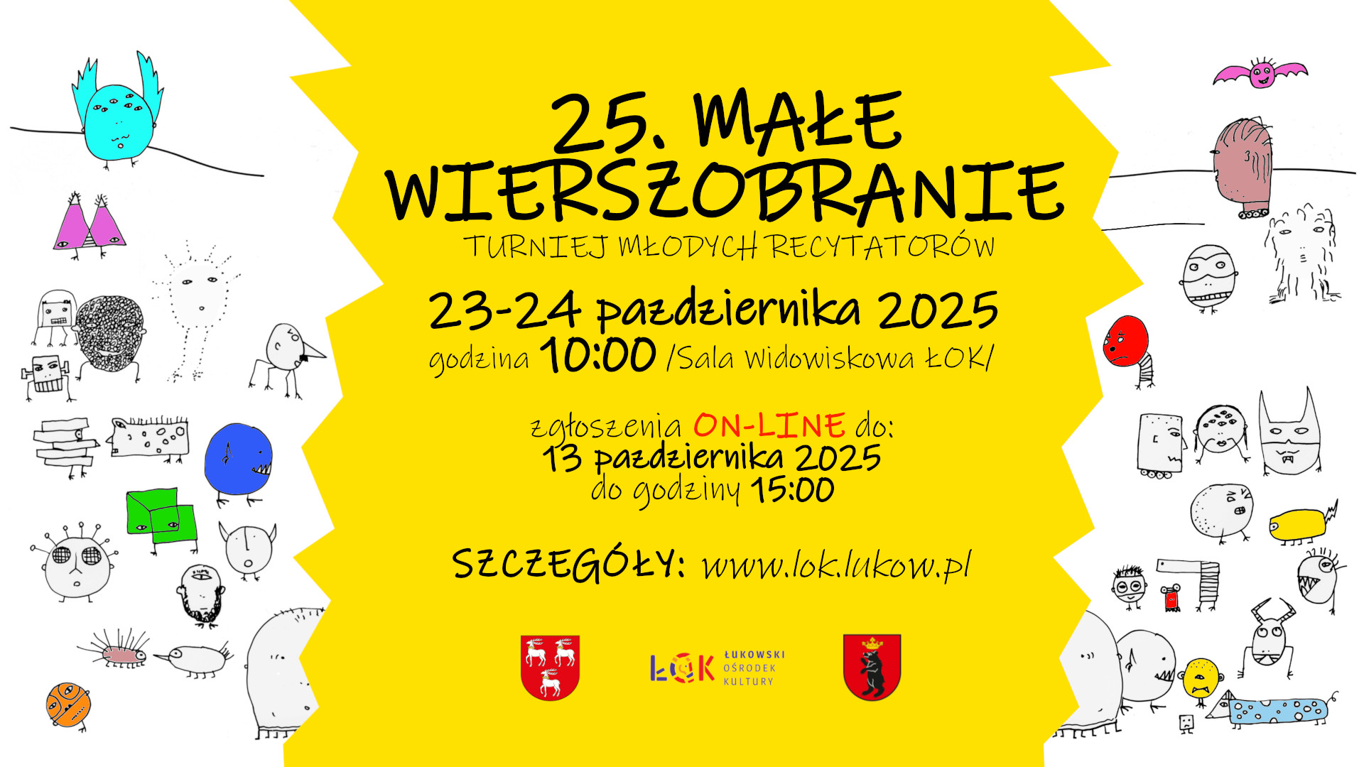 Łuków stolicą dziecięcej poezji - 25. Małe Wierszobranie