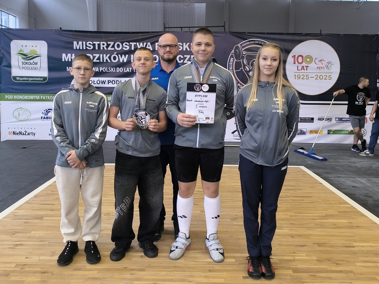 Srebra na Mistrzostwach Polski w podnoszeniu ciężarów