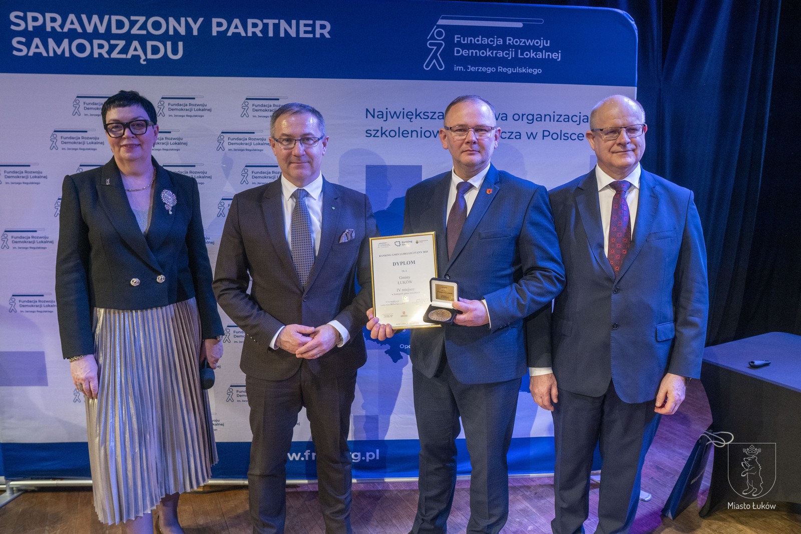 Łuków wyróżniony w Rankingu Gmin Lubelszczyzny