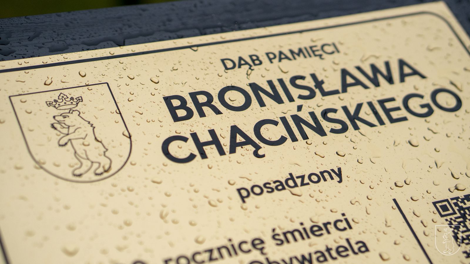 Żywy pomnik Bronisława Chącińskiego