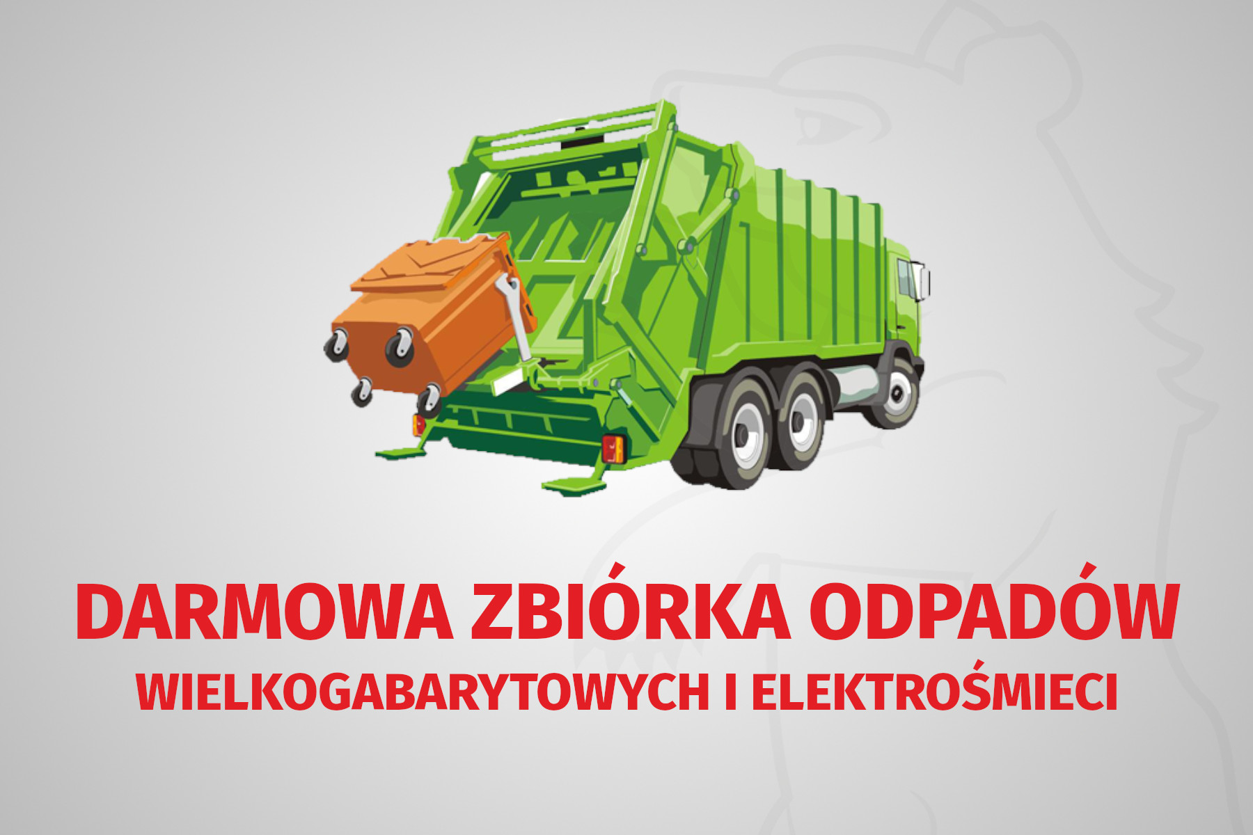 Darmowa zbiórka odpadów wielkogabarytowych i elektrośmieci