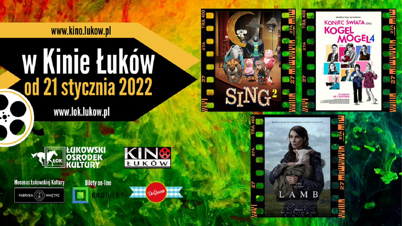 Repertuar Kina Łuków od 21 do 27 stycznia 2022 r.