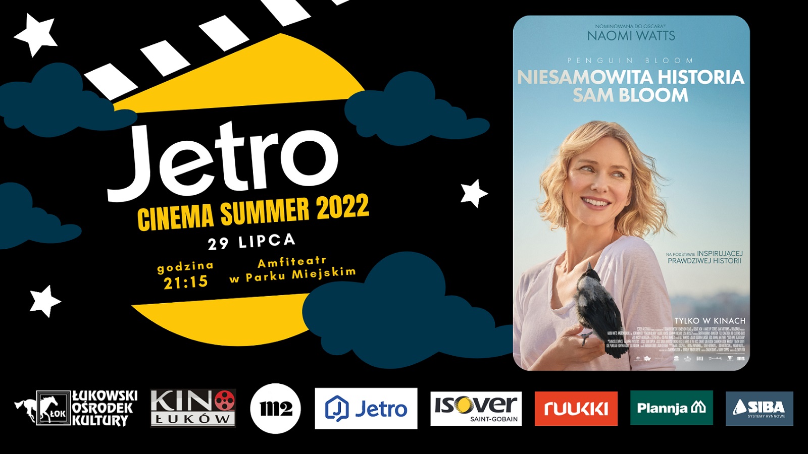 Jetro Cinema Summer: "Niesamowita historia Sam Bloom" 