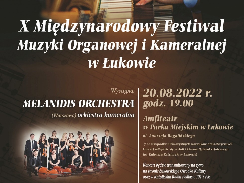 Plenerowy koncert organowy