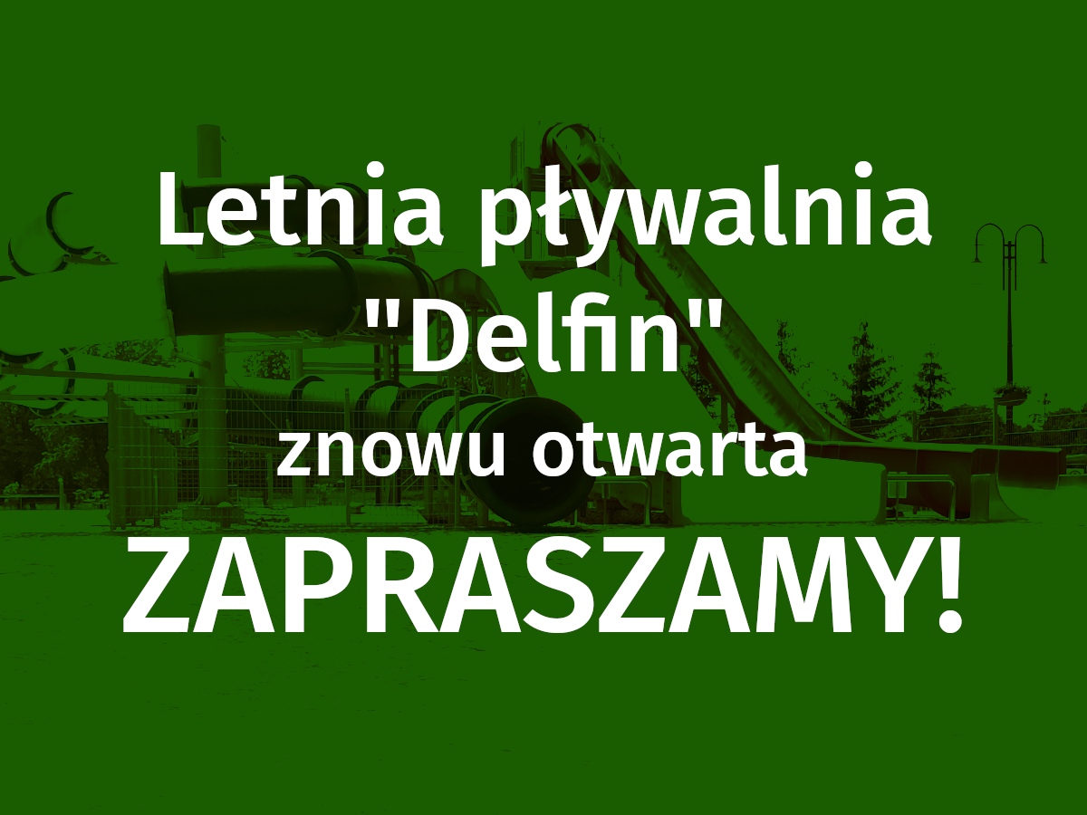 Letnia pływalnia ponownie OTWARTA!