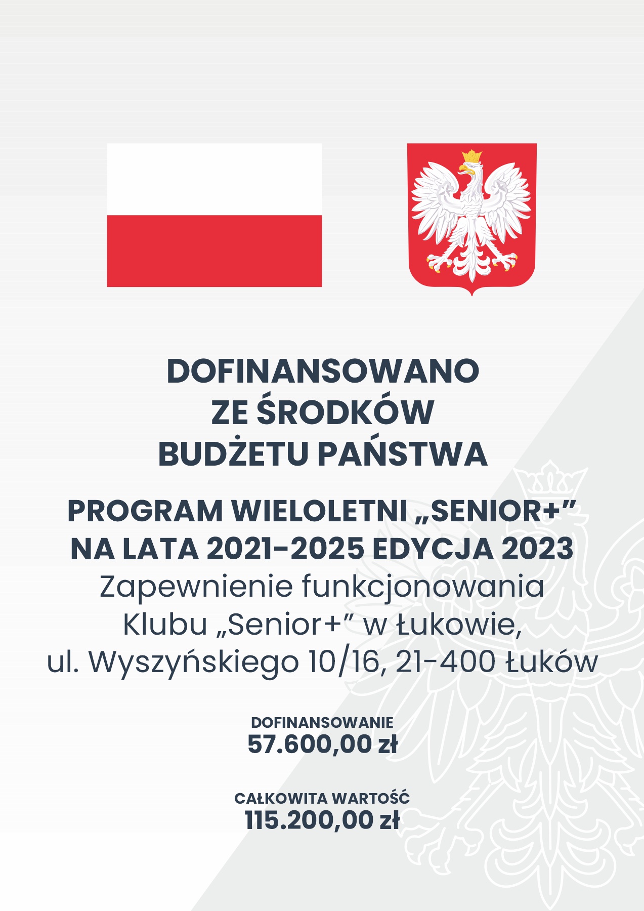 senior plakat fundusz celowy 2023