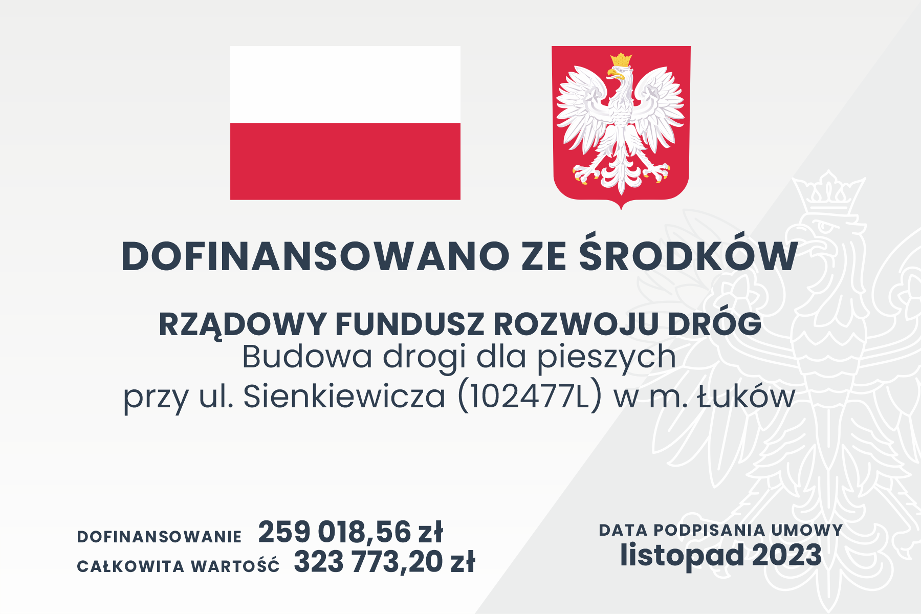 tablica RFRD2023 budowa Sienkiewicza