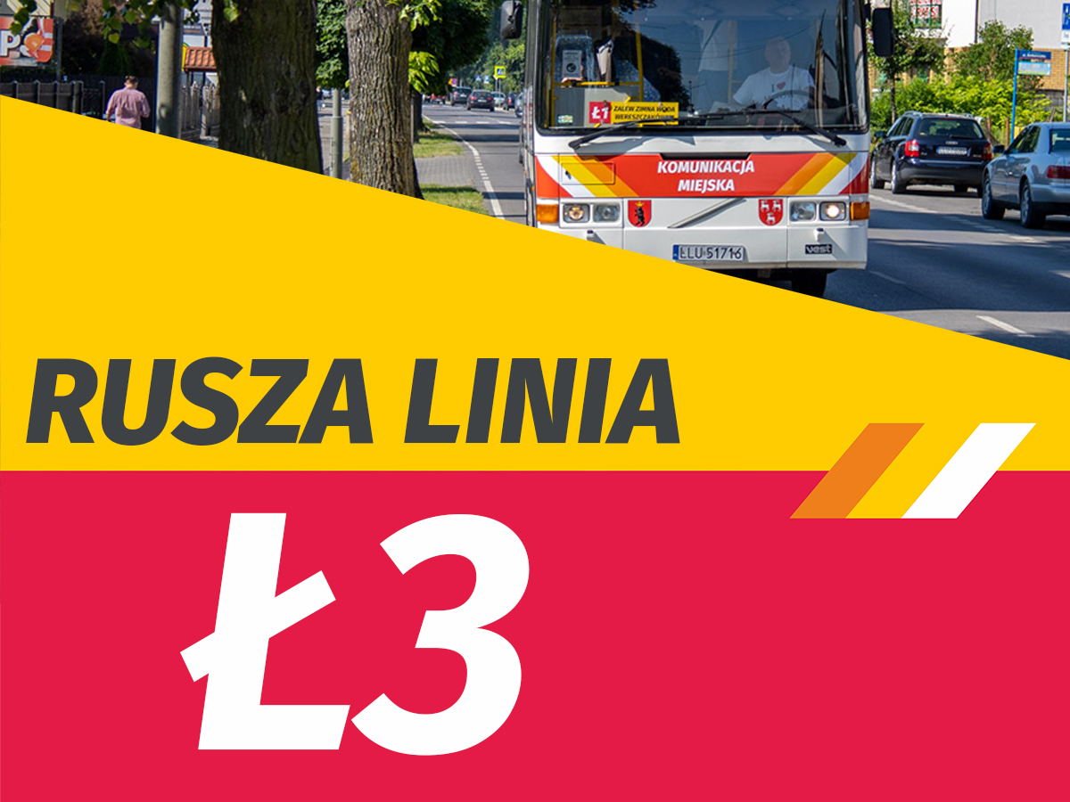 Komunikacja miejska: rusza linia Ł3