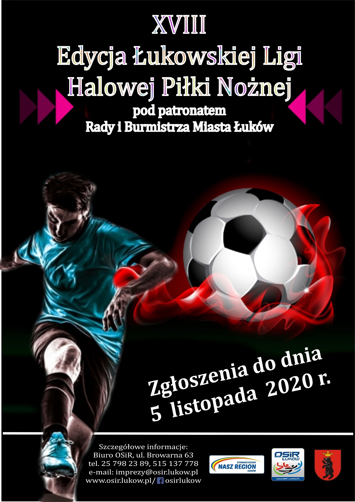 Ruszają zapisy do łukowskiej "halówki"