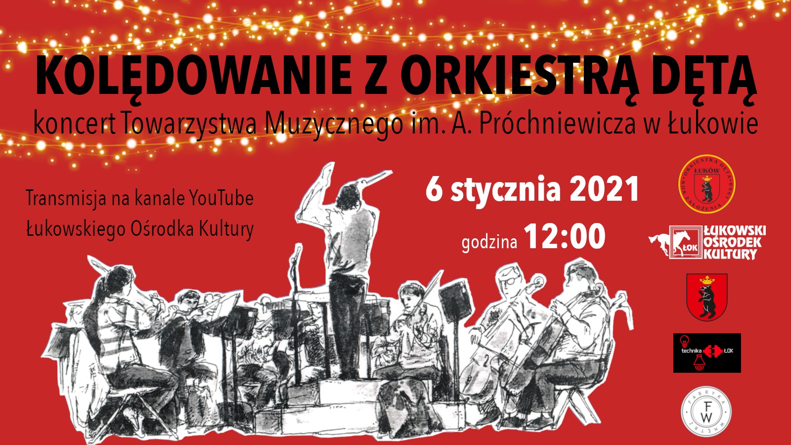 Kolędowanie z Orkiestrą Dętą