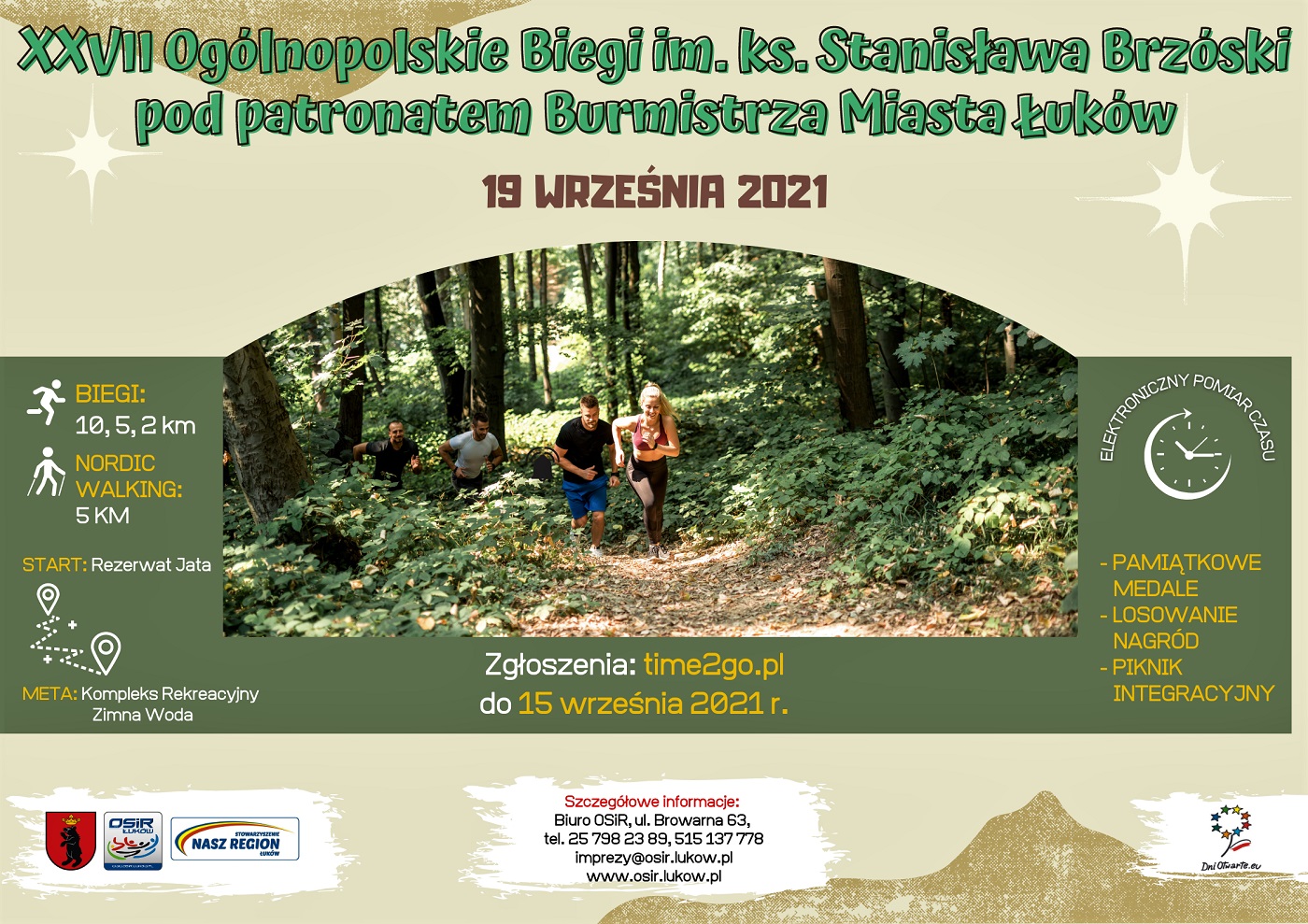 Trwają zapisy na biegi ks. Brzóski