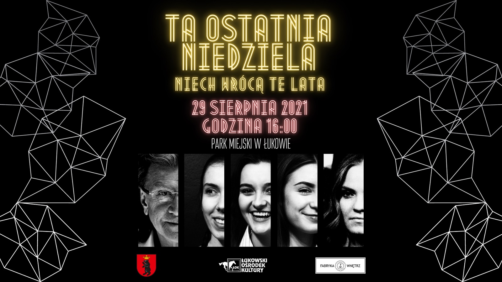 Zbigniew Wodecki i James Bond w parku miejskim