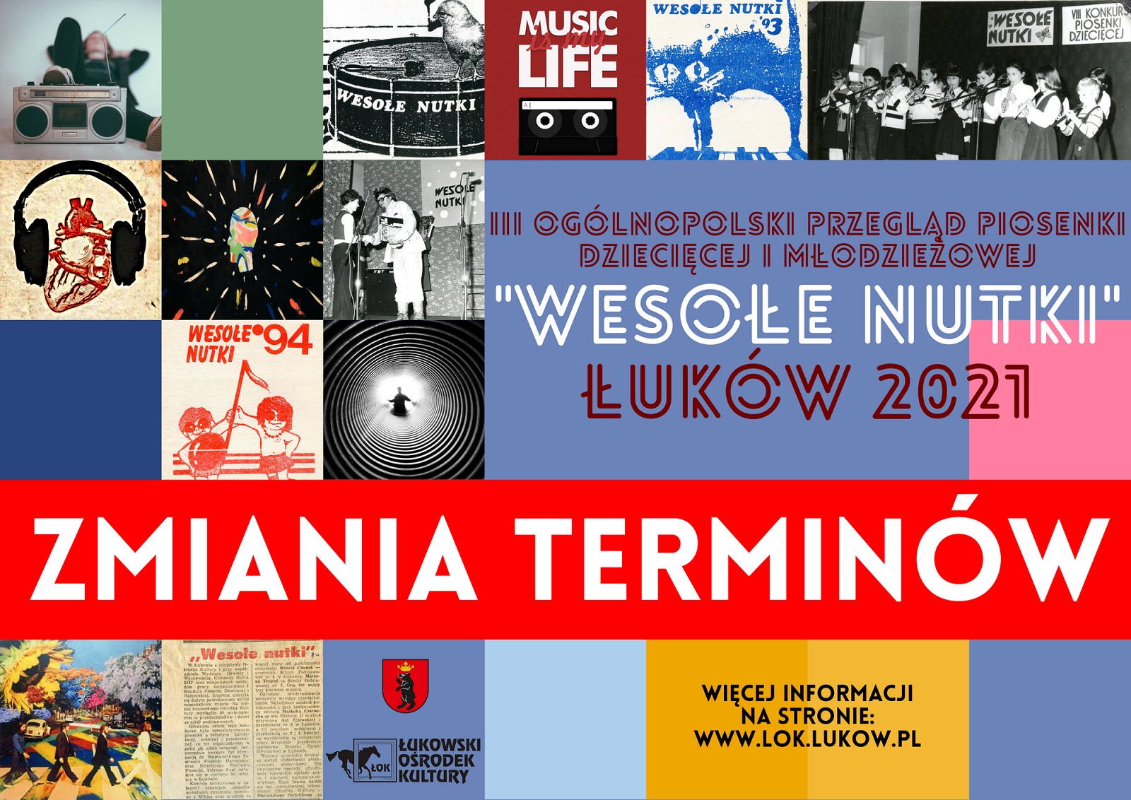 ŁOK: Nowy termin przeglądu "Wesołe Nutki"