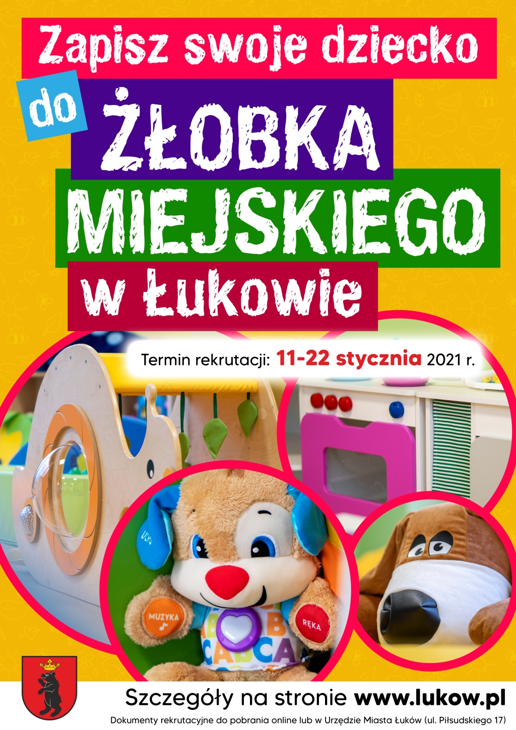 Zapisz swoje dziecko do żłobka miejskiego!