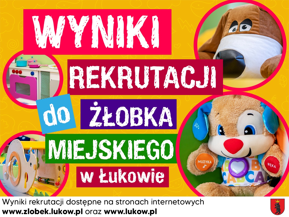 Wyniki rekrutacji do Żłobka Miejskiego