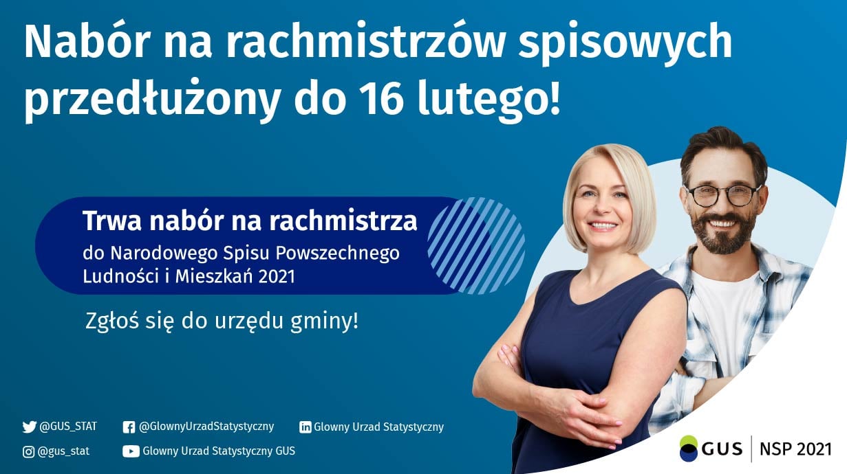 Nabór na rachmistrzów przedłużony do 16 lutego
