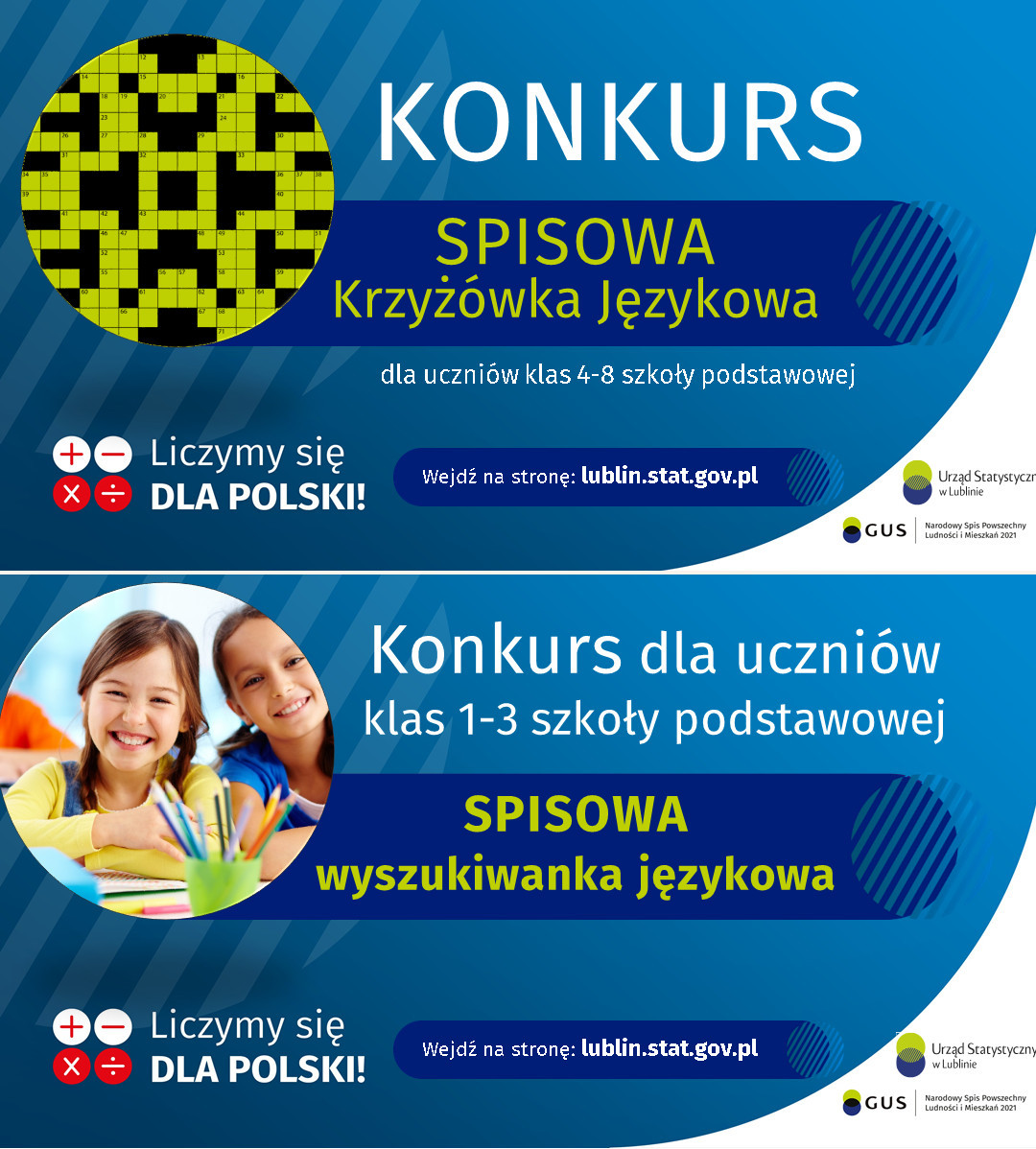 Spis Powszechny: konkursy dla szkół podstawowych
