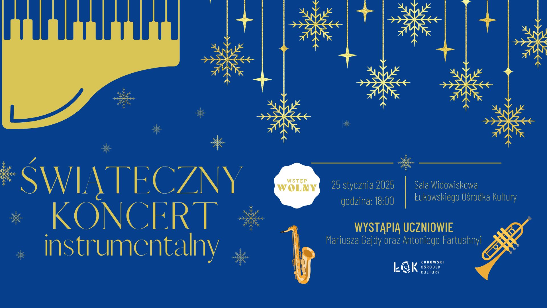 Instrumentalny koncert w ŁOK