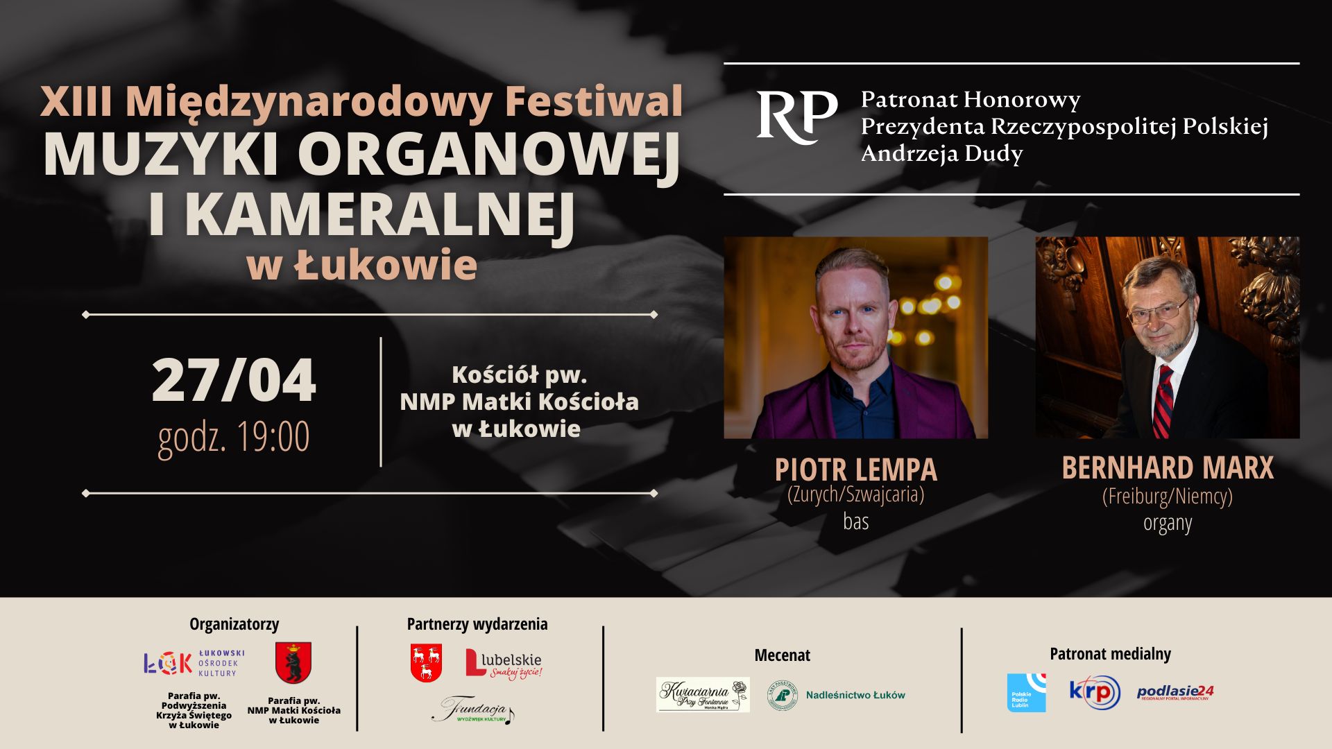 Bas i organy w duecie - II koncert festiwalu organowego