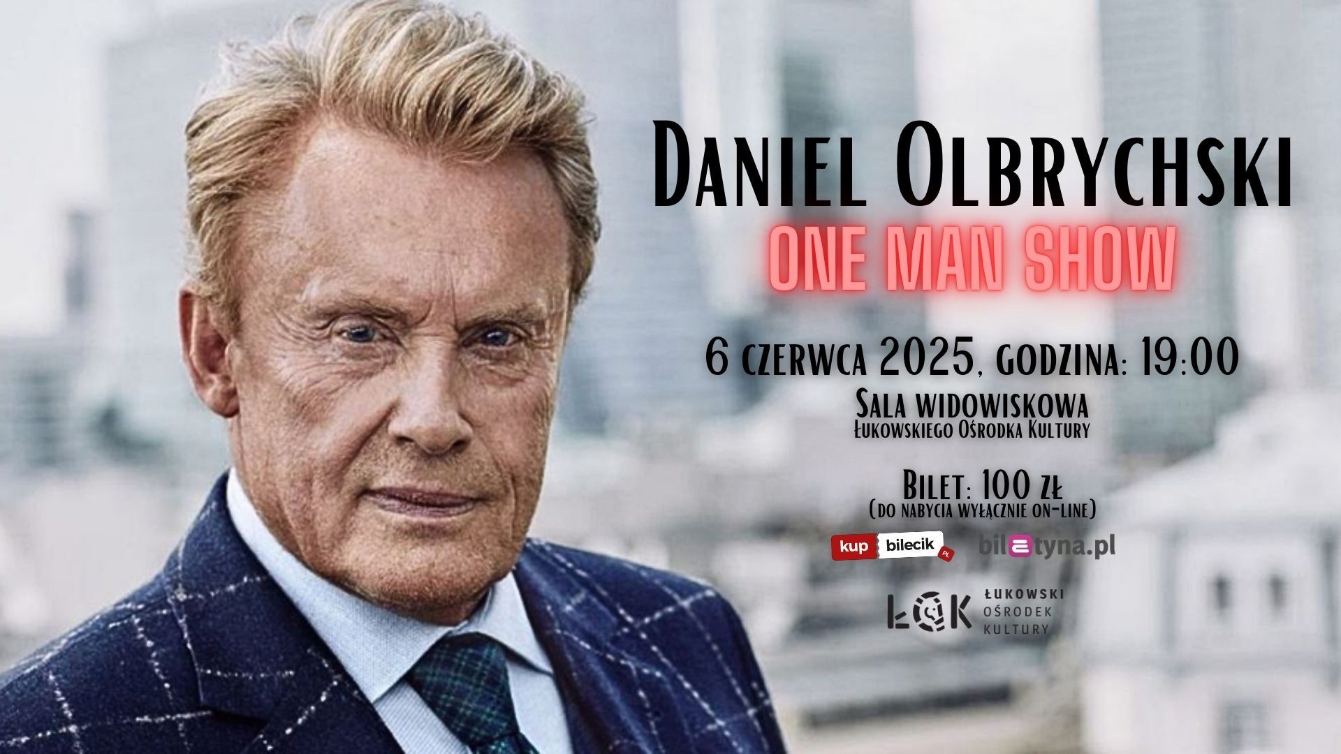 Daniel Olbrychski wystąpi w Łukowie