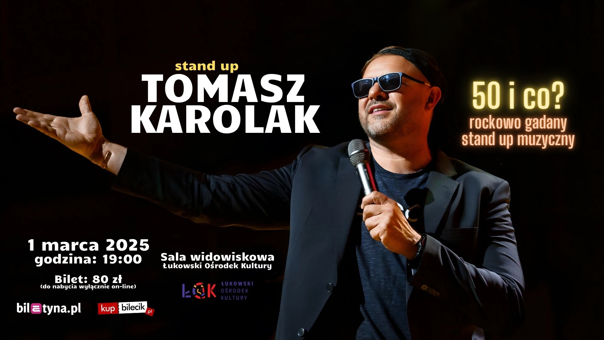 Tomasz Karolak wystąpi w Łukowie