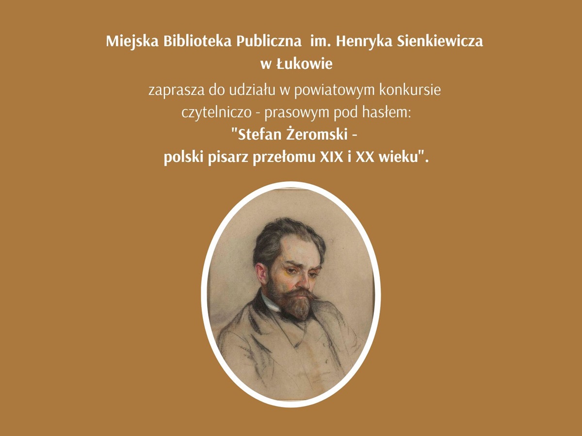Biblioteczny konkurs o Stefanie Żeromskim