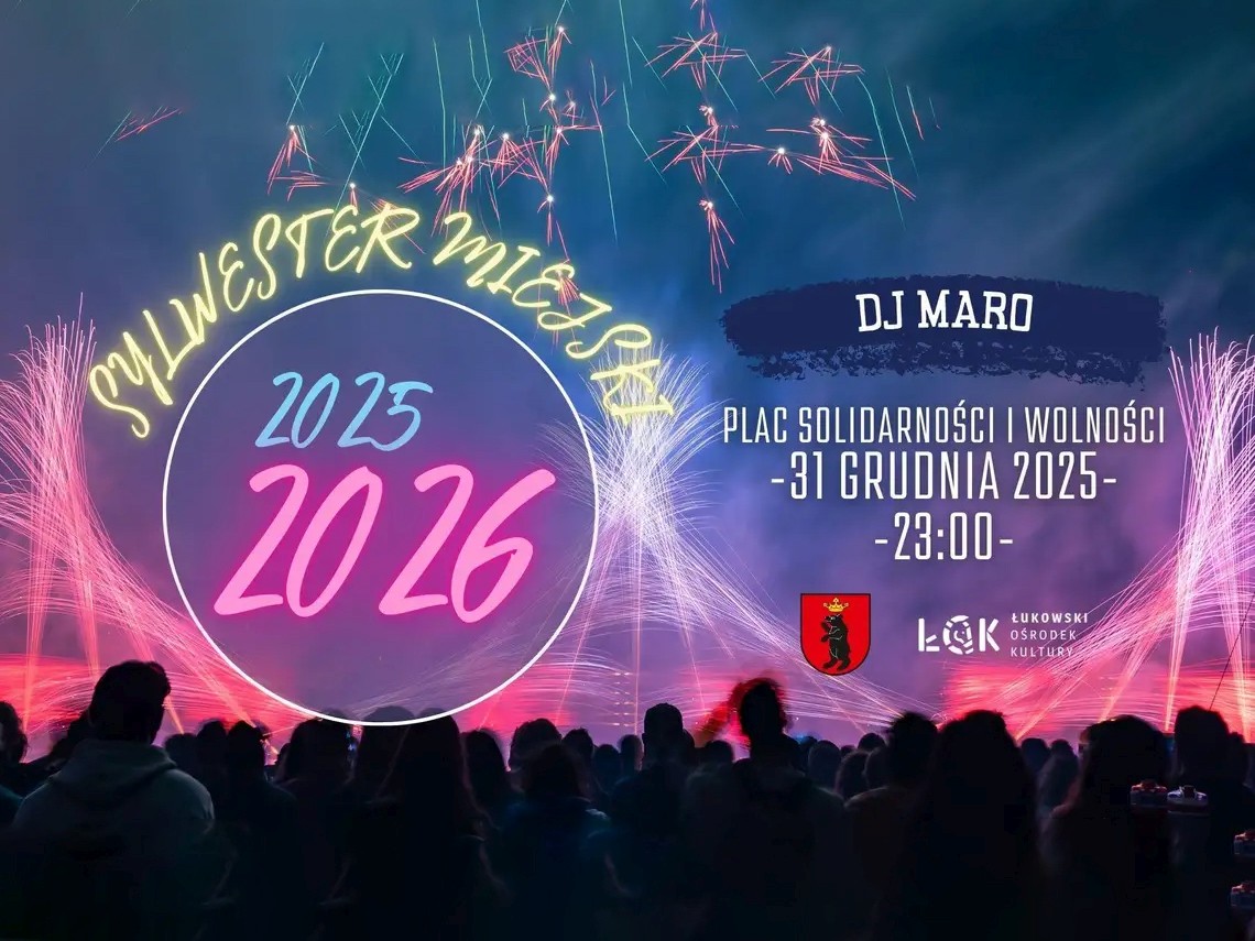 Ostatnia zabawa w 2025 roku. Zapraszamy na Sylwestra!