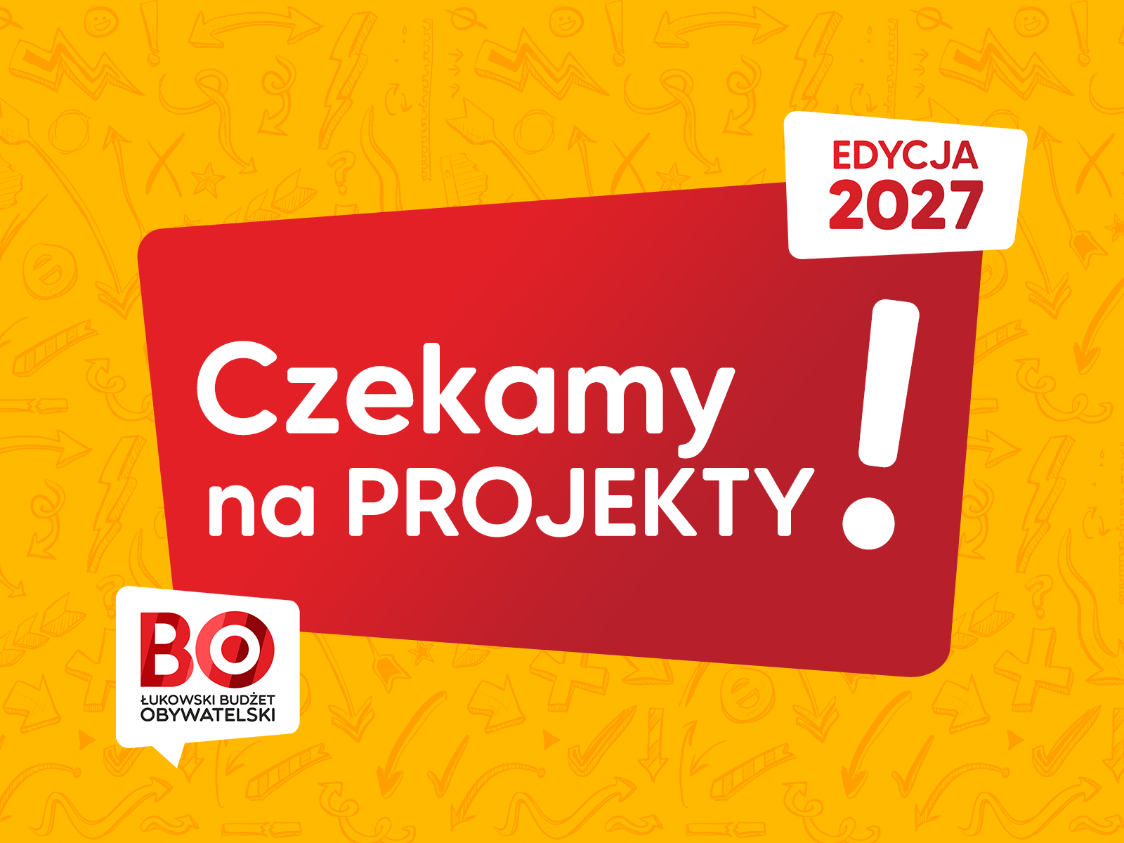 Budżet Obywatelski 2027: Czekamy na projekty!