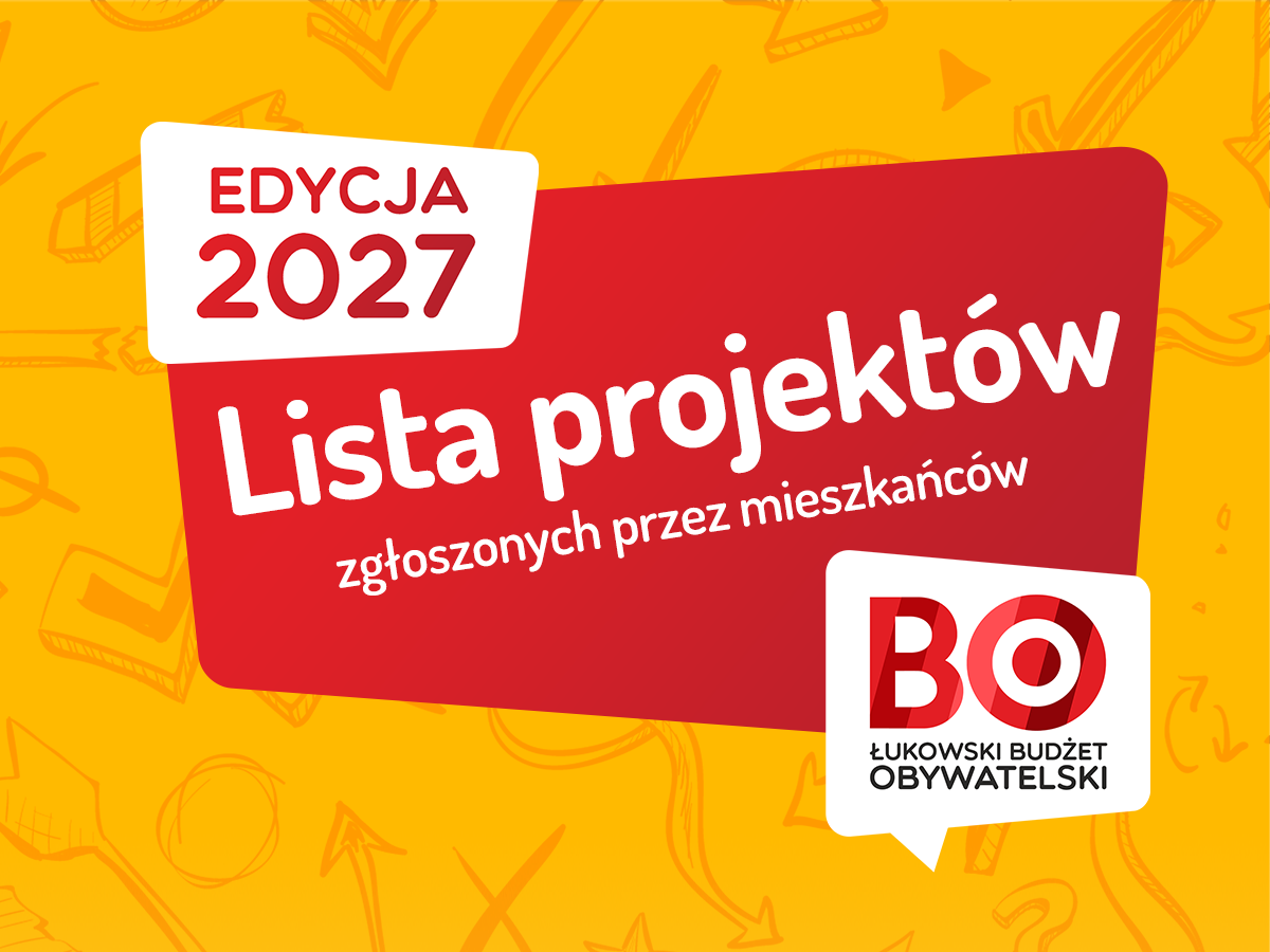 BO 2027: lista projektów zgłoszonych przez mieszkańców