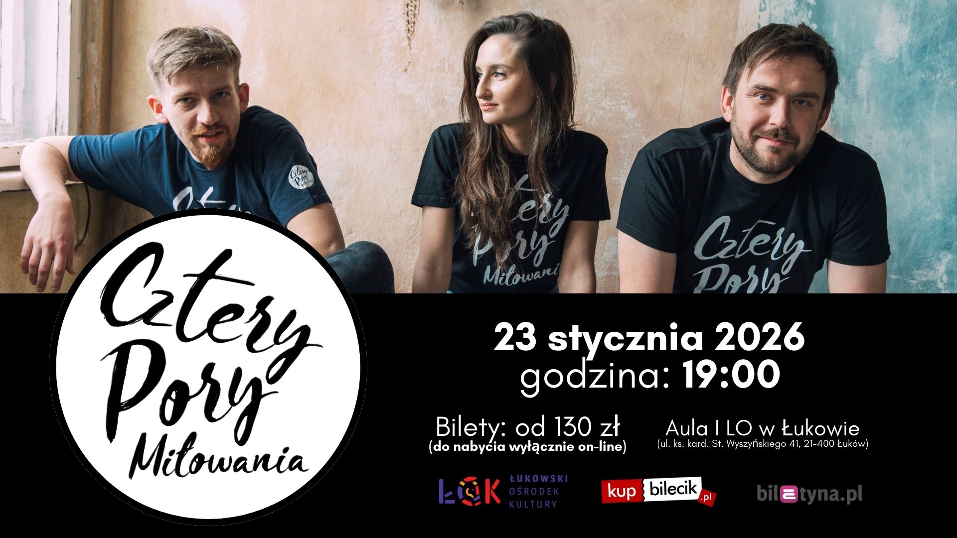 "Cztery Pory Miłowania" ponownie zagra w Łukowie