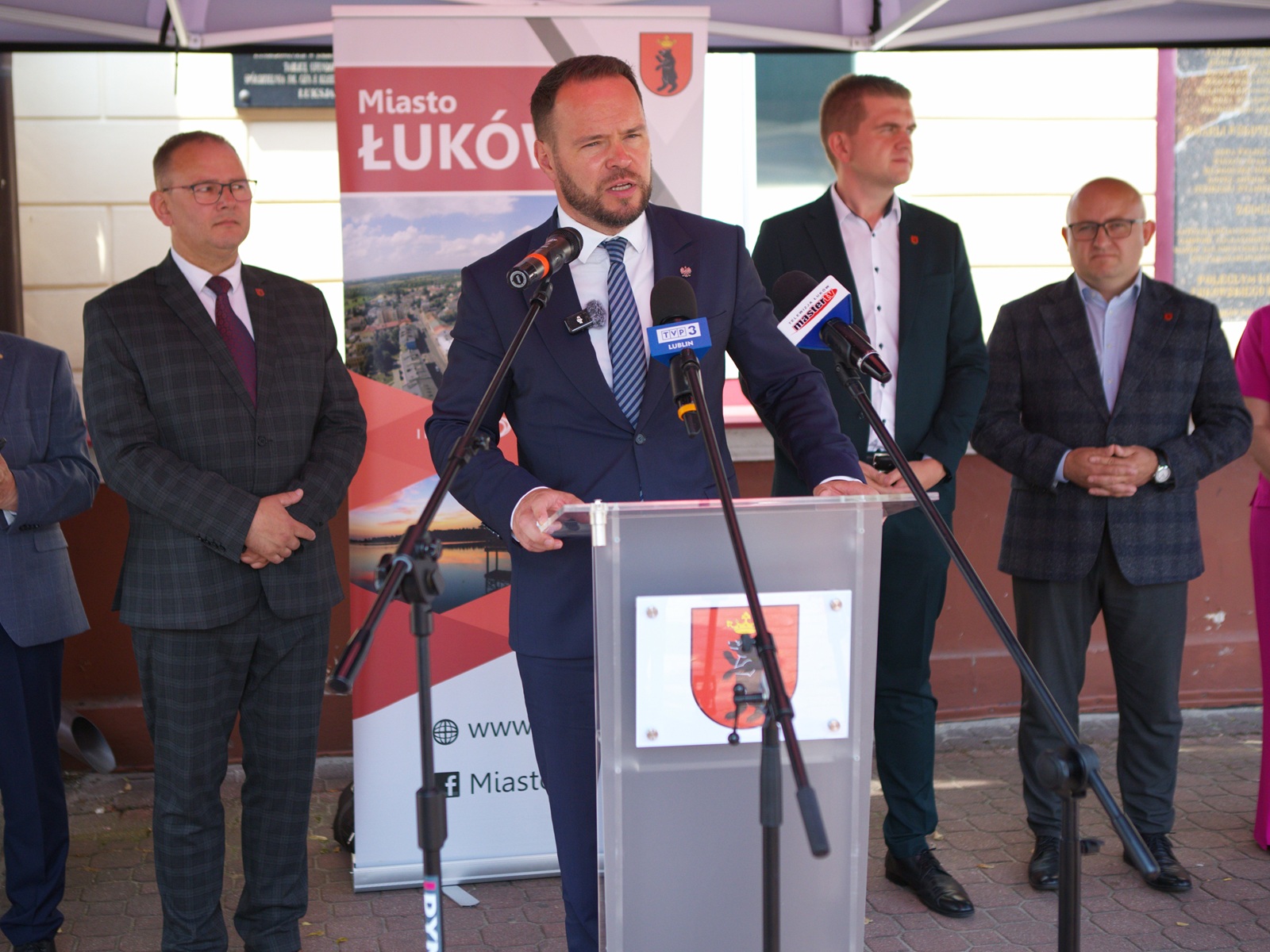 Terenowy Punkt Paszportowy otwarty w Łukowie. Mieszkańcy mogą już składać wnioski