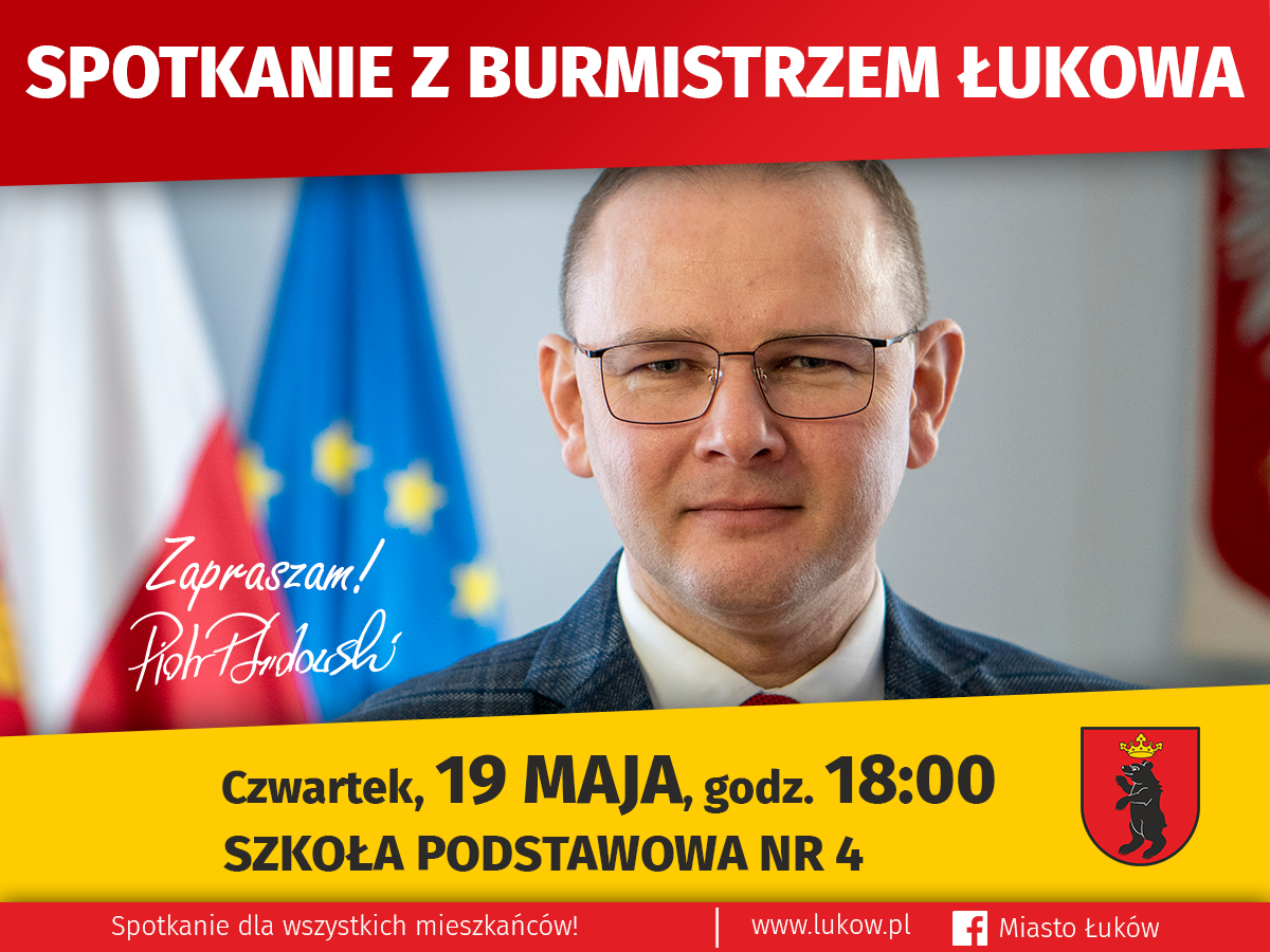 Porozmawiaj z burmistrzem. Zapraszamy do miejskiej „Czwórki”