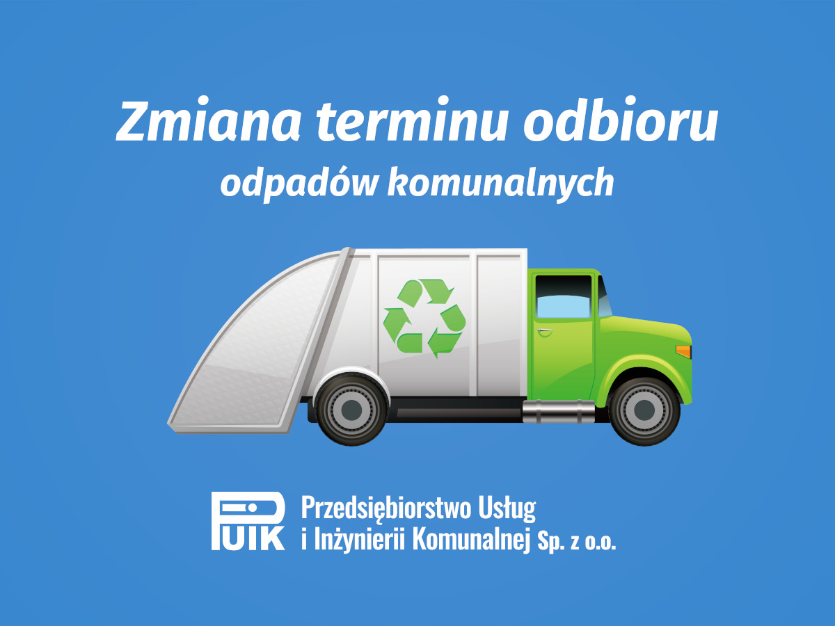 Odbiór odpadów w sobotę 13 sierpnia!