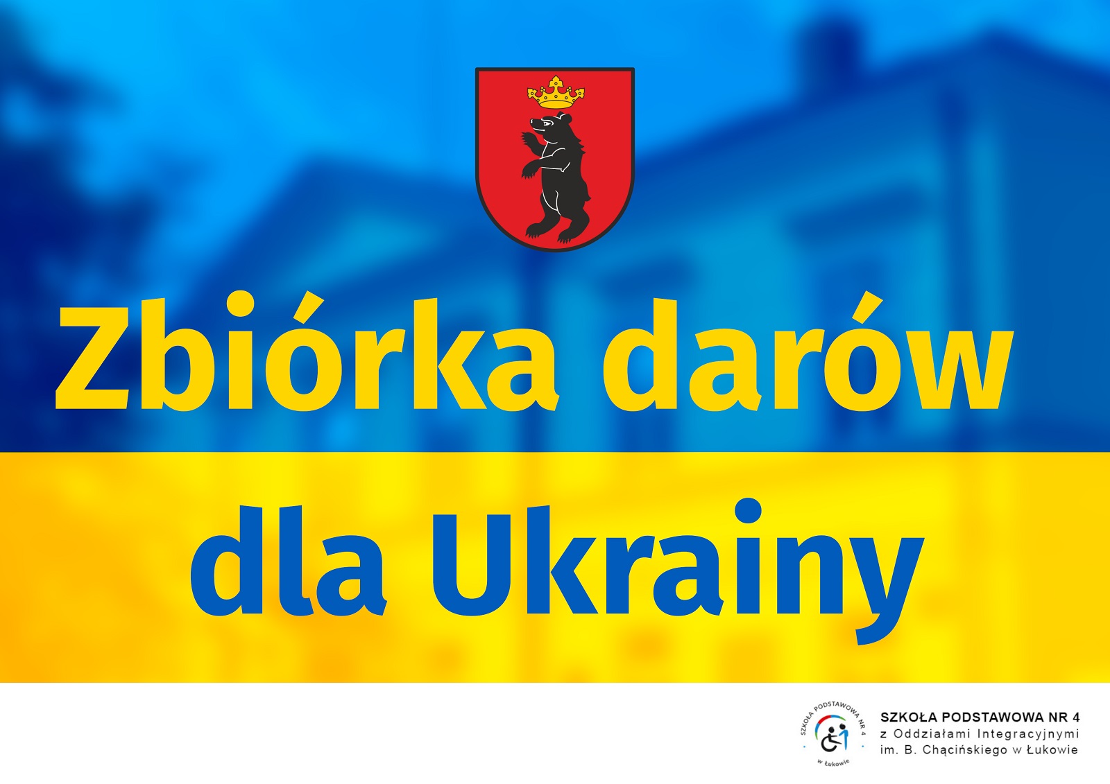 Łukowska "Czwórka" zbiera dary